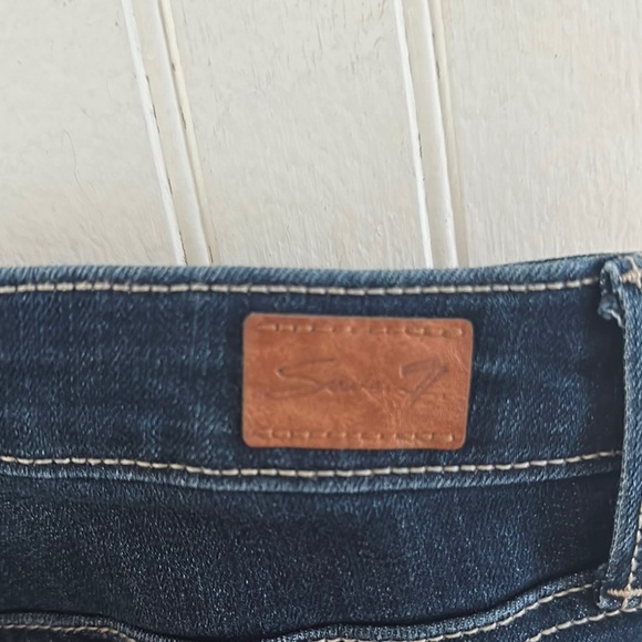 Seven7 Dark Blue Jeans sz 10 - Picture 14 of 17